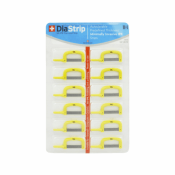 DiaStrip 12 pieces left One side coated 0.2mm