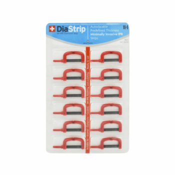 DiaStrip 12 pieces left One side coated 0.3mm