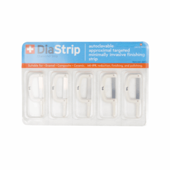 DiaStrip 5 pieces left One side coated 0.1mm