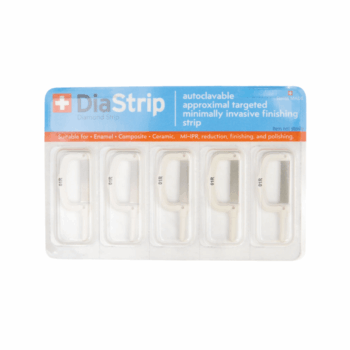 DiaStrip 5 pieces right One side coated 0.1mm