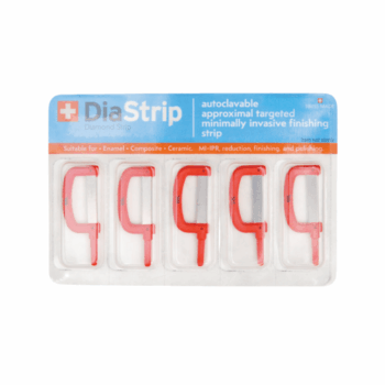 DiaStrip 5 pieces left One side coated 0.3mm