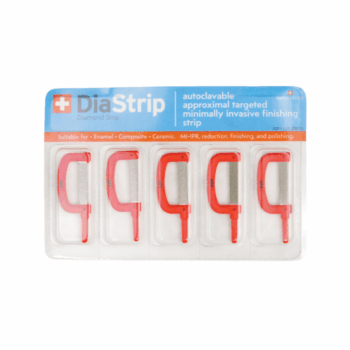 DiaStrip 5 pieces right One side coated 0.3mm