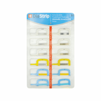 DiaStrip Saw and diamond 12pcs Two sides coated 0.1mm